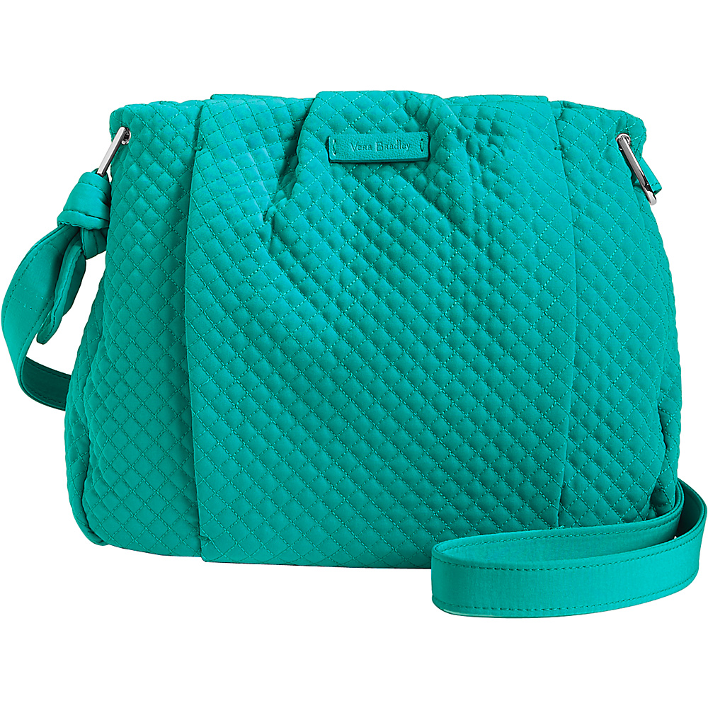 Vera Bradley Hadley Crossbody - Solids Turquoise Sea - Vera Bradley Fabric Handbags