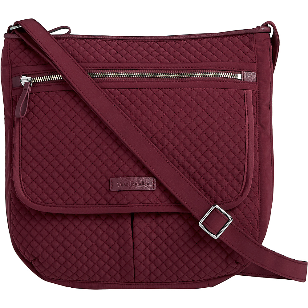Vera Bradley Iconic Mailbag - Solids Hawthorn Rose - Vera Bradley Fabric Handbags