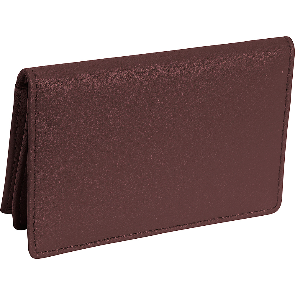 Royce Leather Deluxe Card Holder Coco