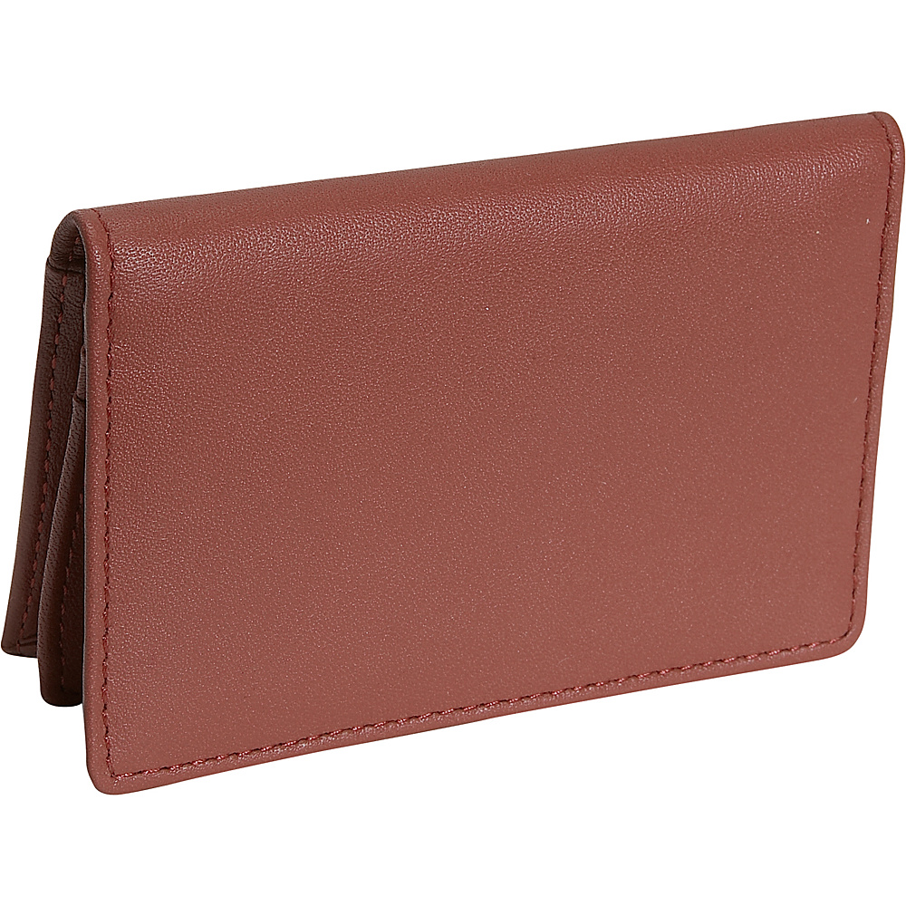 Royce Leather Deluxe Card Holder Tan