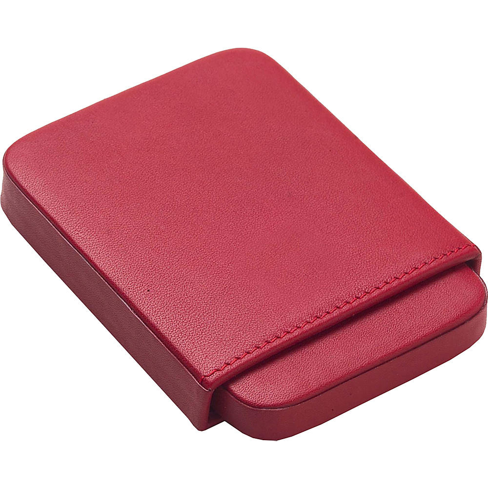 Clava Slide Business Card Holder Bridle Red
