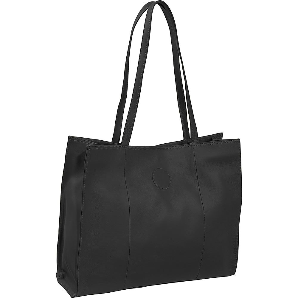 Piel Carry All Market Bag Black
