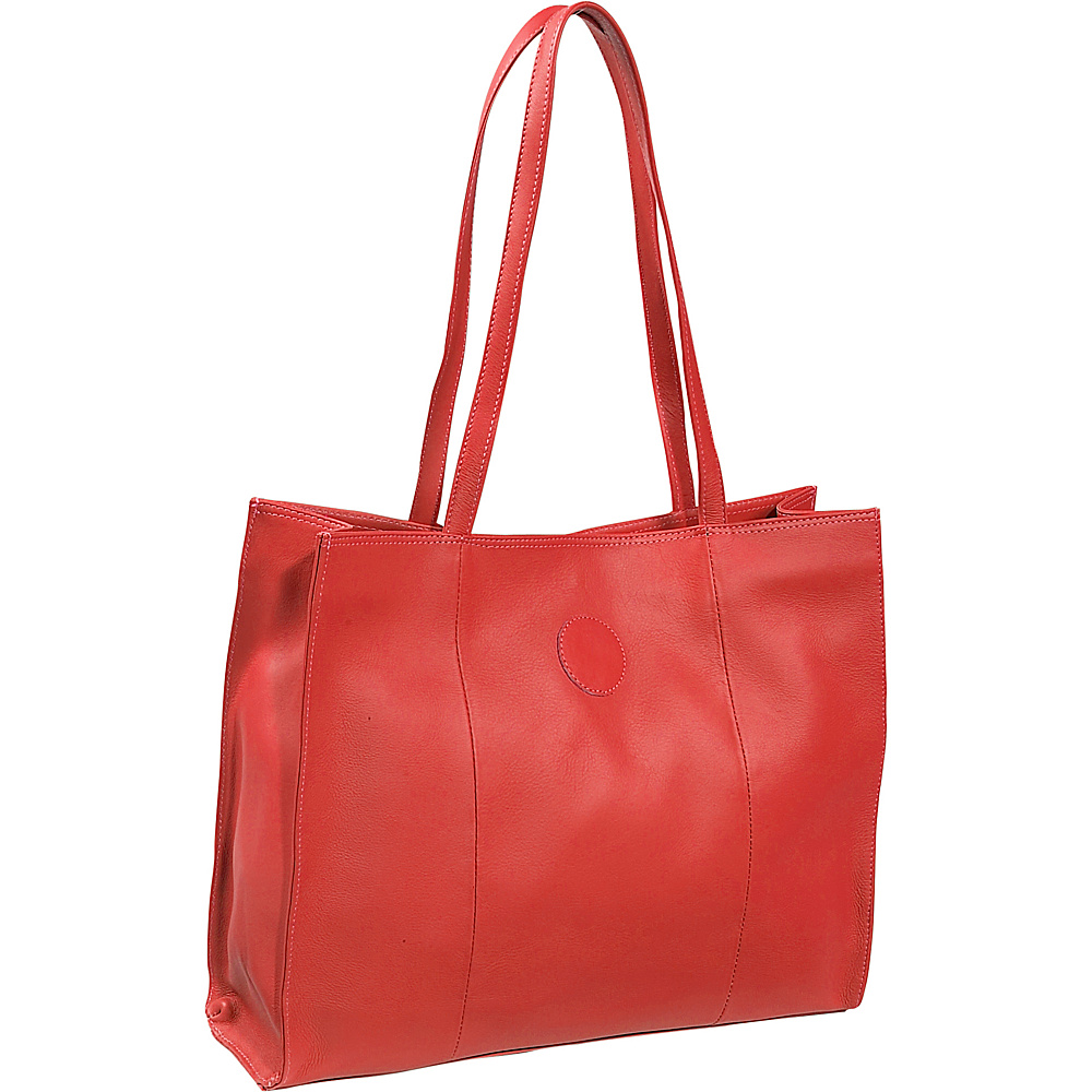 Piel Carry All Market Bag Red