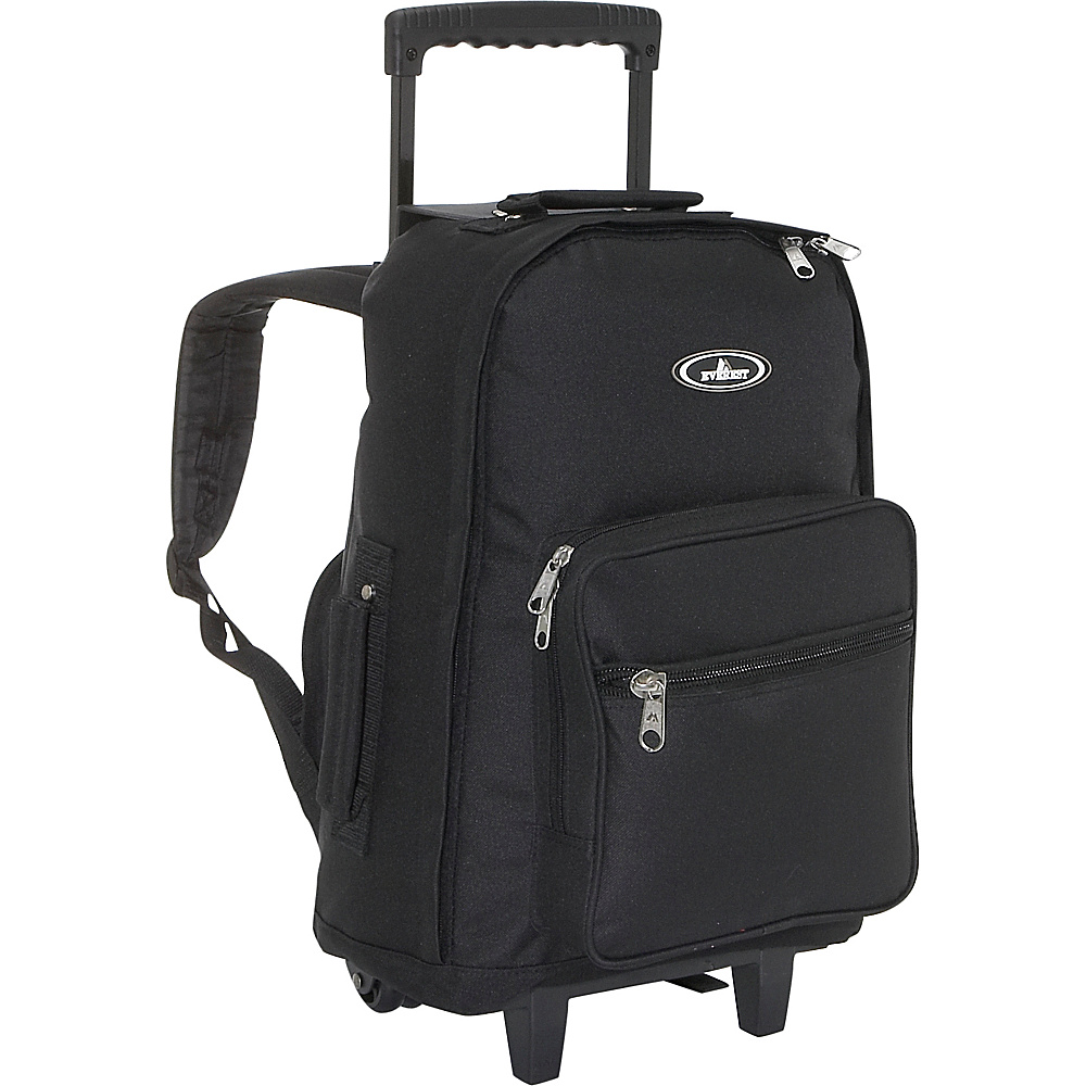 Everest Wheeled Backpack Black