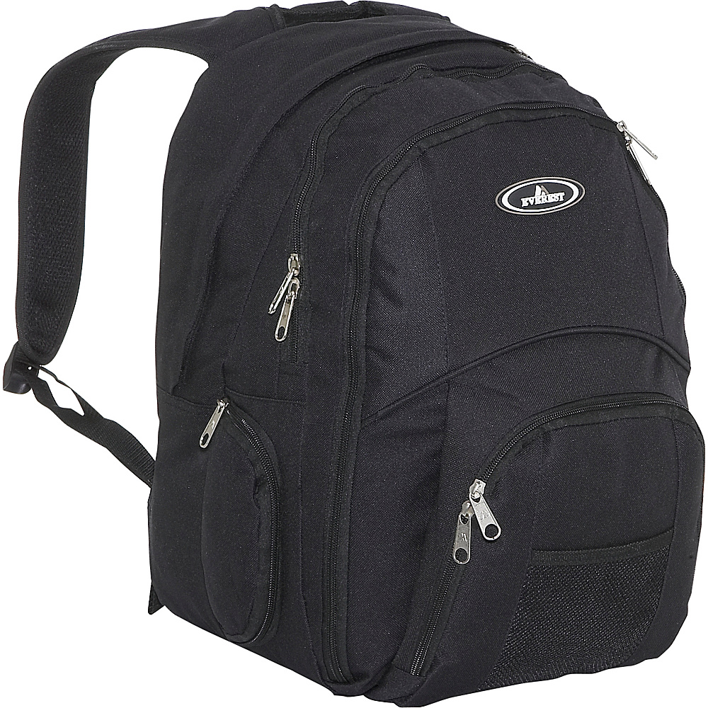 Everest Backpack With Laptop Storage Black