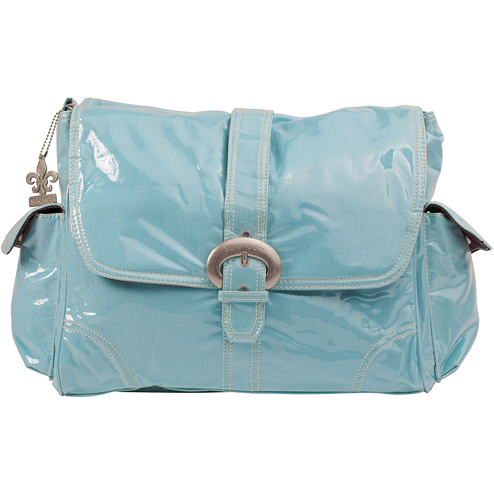 Kalencom Laminated Buckle Bag Baby Blue Kalencom Diaper Bags Accessories