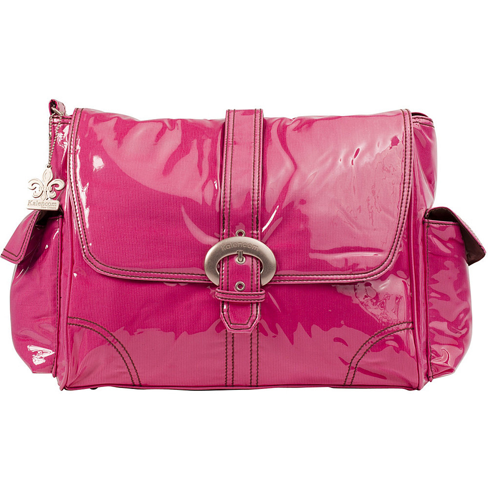 Kalencom Laminated Buckle Bag Hot Pink Kalencom Diaper Bags Accessories