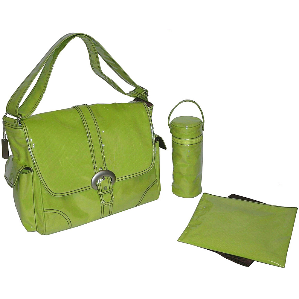 Kalencom Laminated Buckle Bag Kiwi Kalencom Diaper Bags Accessories