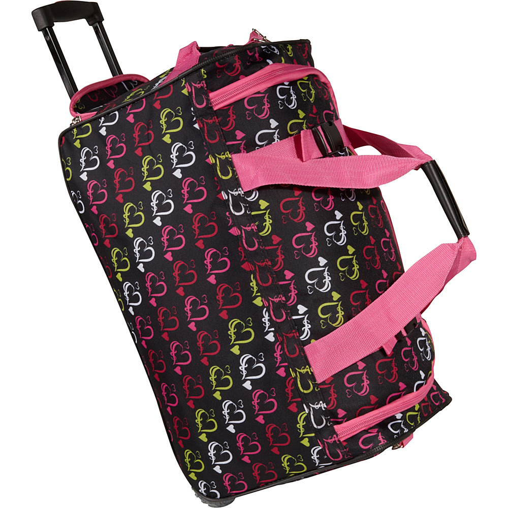 Rockland Luggage 22 Rolling Duffle Bag Multi Color