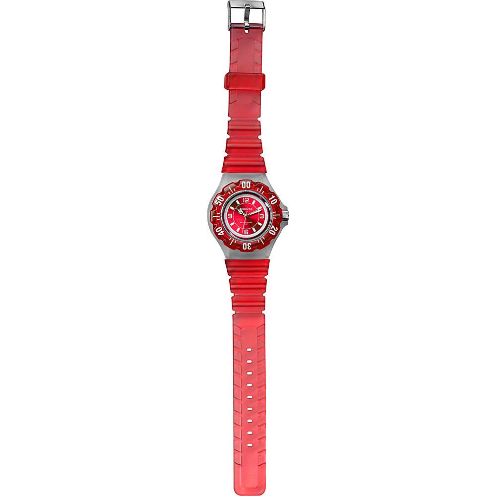 Dakota Watch Company Jelly Watch Red