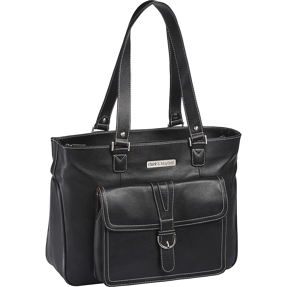 Clark Mayfield Stafford Pro Leather Laptop Tote 15.6