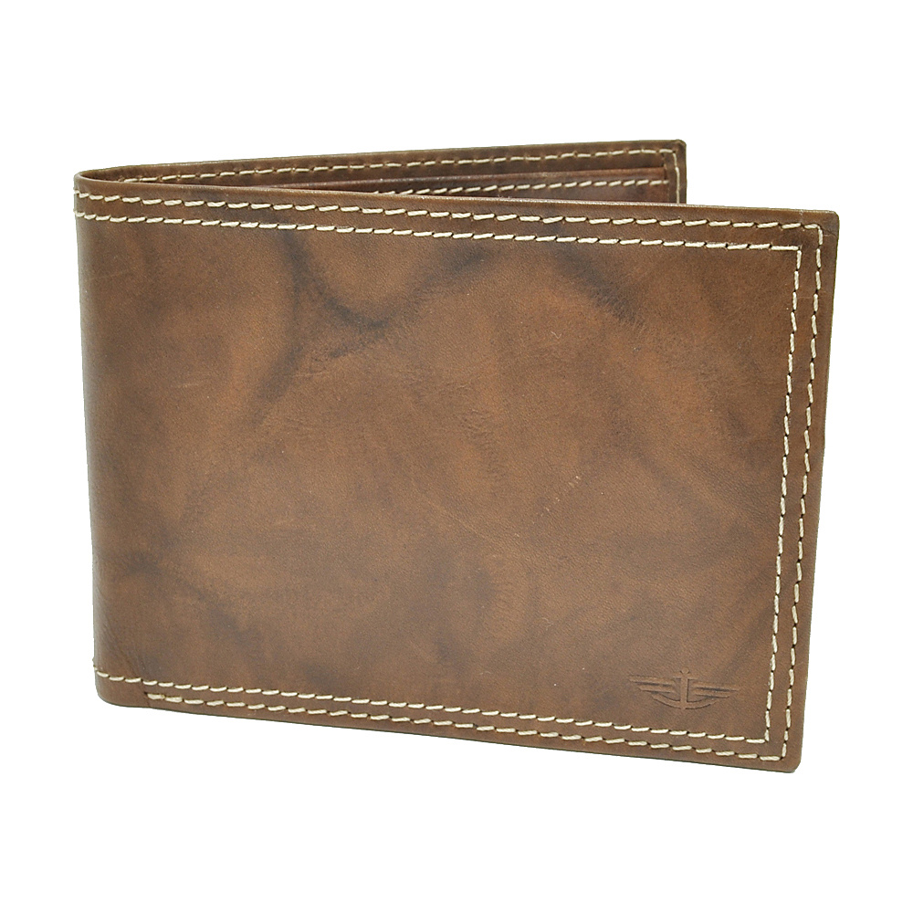 Dockers Wallets Extra Capacity Slimfold Wallet Brown
