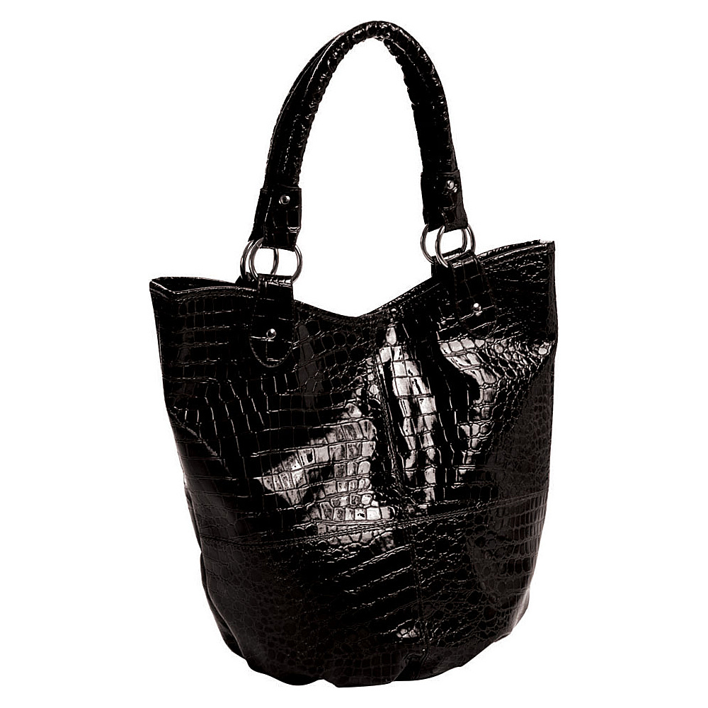 Parinda Adria Tote 4 piece set Black Parinda Manmade Handbags