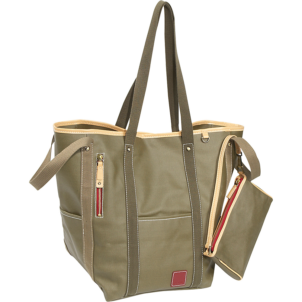 Clava Carina Two Face Tote Army