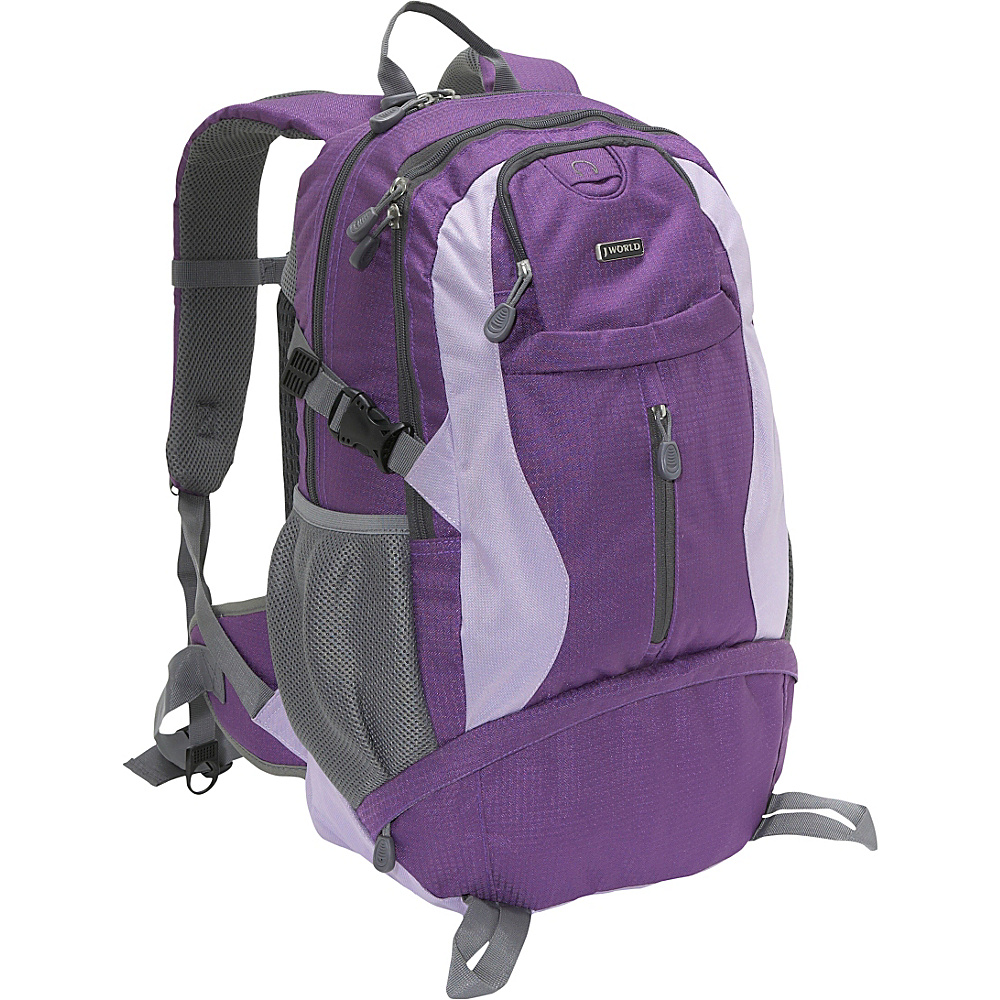 J World Elpaso Backpack Purple