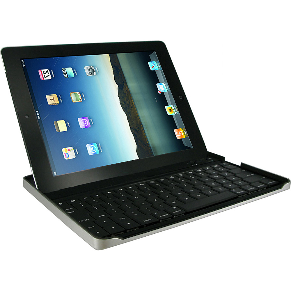 rooCASE Aluminum Bluetooth Keyboard Case for iPad 2
