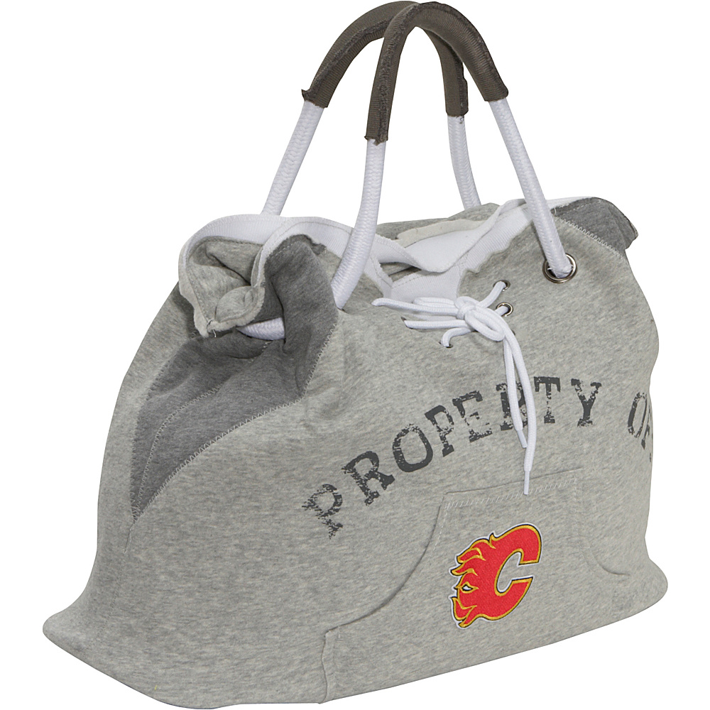 Littlearth NHL Hoodie Tote Grey Calgary Flames Calgary Flames Littlearth Fabric Handbags
