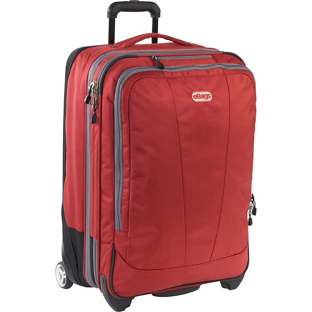 eBags TLS 25 Expandable Upright Sinful Red eBags Softside Checked