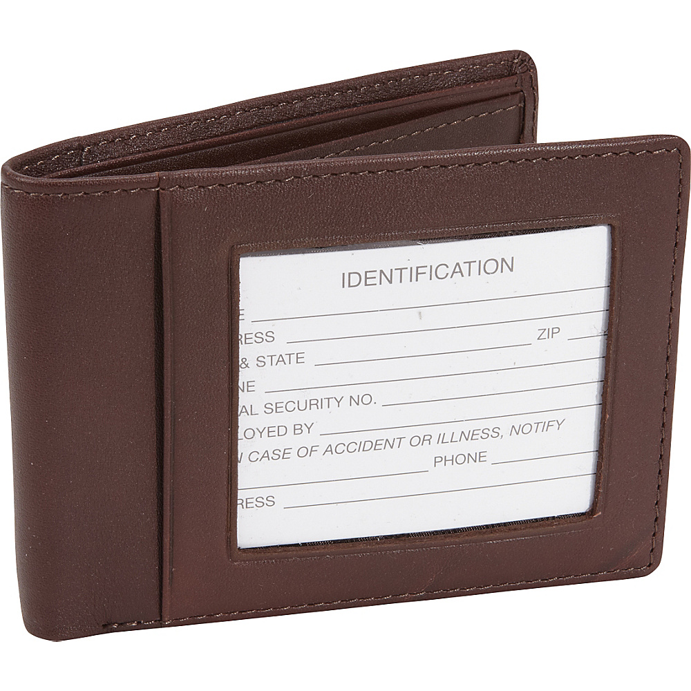 Royce Leather RFID Blocking Double ID Flat Fold Wallet Coco Coco Royce Leather Men s Wallets