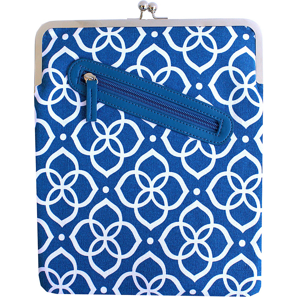 Kailo Chic iPad Clutch Blue Flower Kailo Chic Electronic Cases