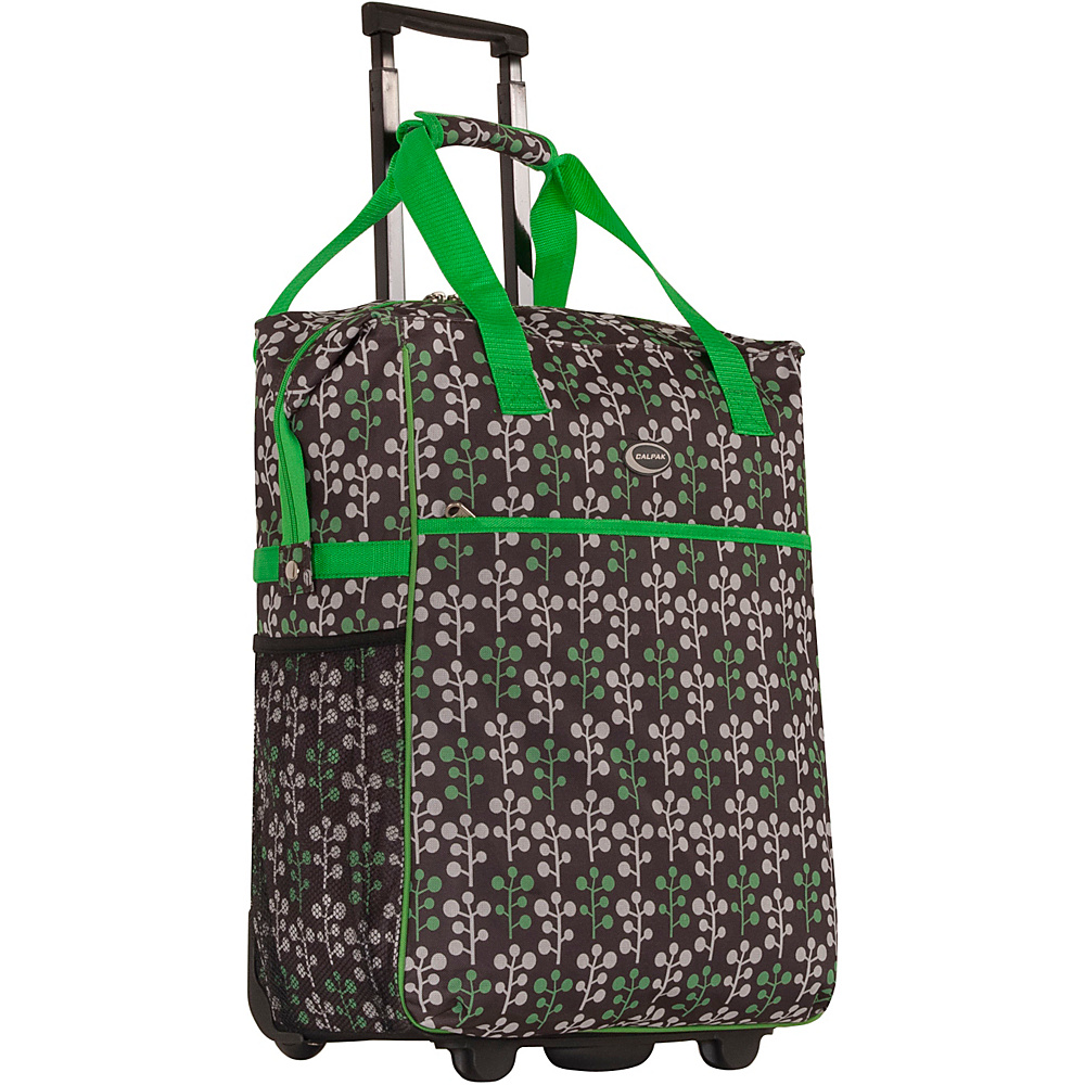 CalPak The Big Eazy 20 Rolling Tote Green Branch CalPak Luggage Totes and Satchels