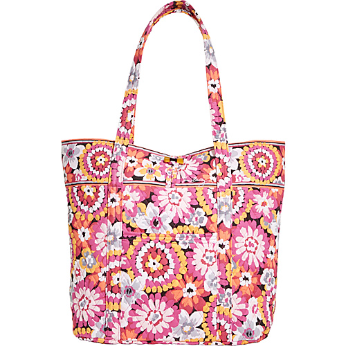 Vera Bradley Vera Tote Pixie Blooms - Vera Bradley Fabric Handbags