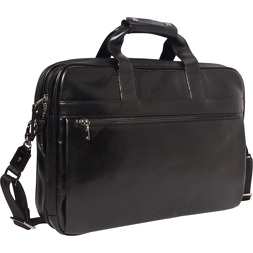Bosca Old Leather Stringer Bag Black Bosca Non Wheeled Business Cases