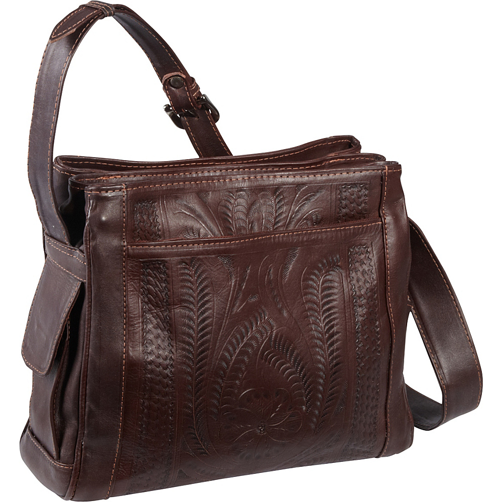 Ropin West Shoulder bag Brown Ropin West Leather Handbags