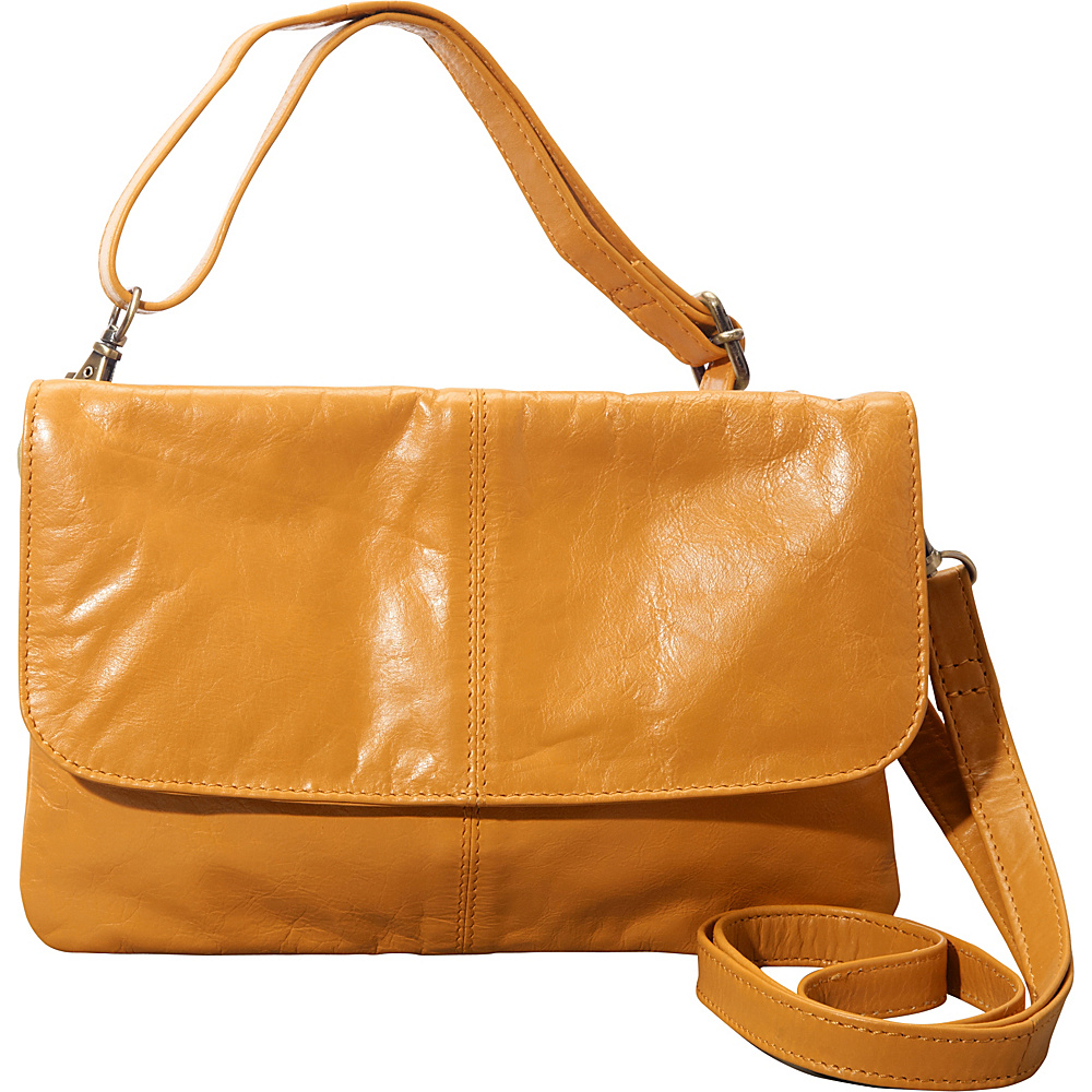 Latico Leathers Lidia Crossbody Gold Latico Leathers Leather Handbags