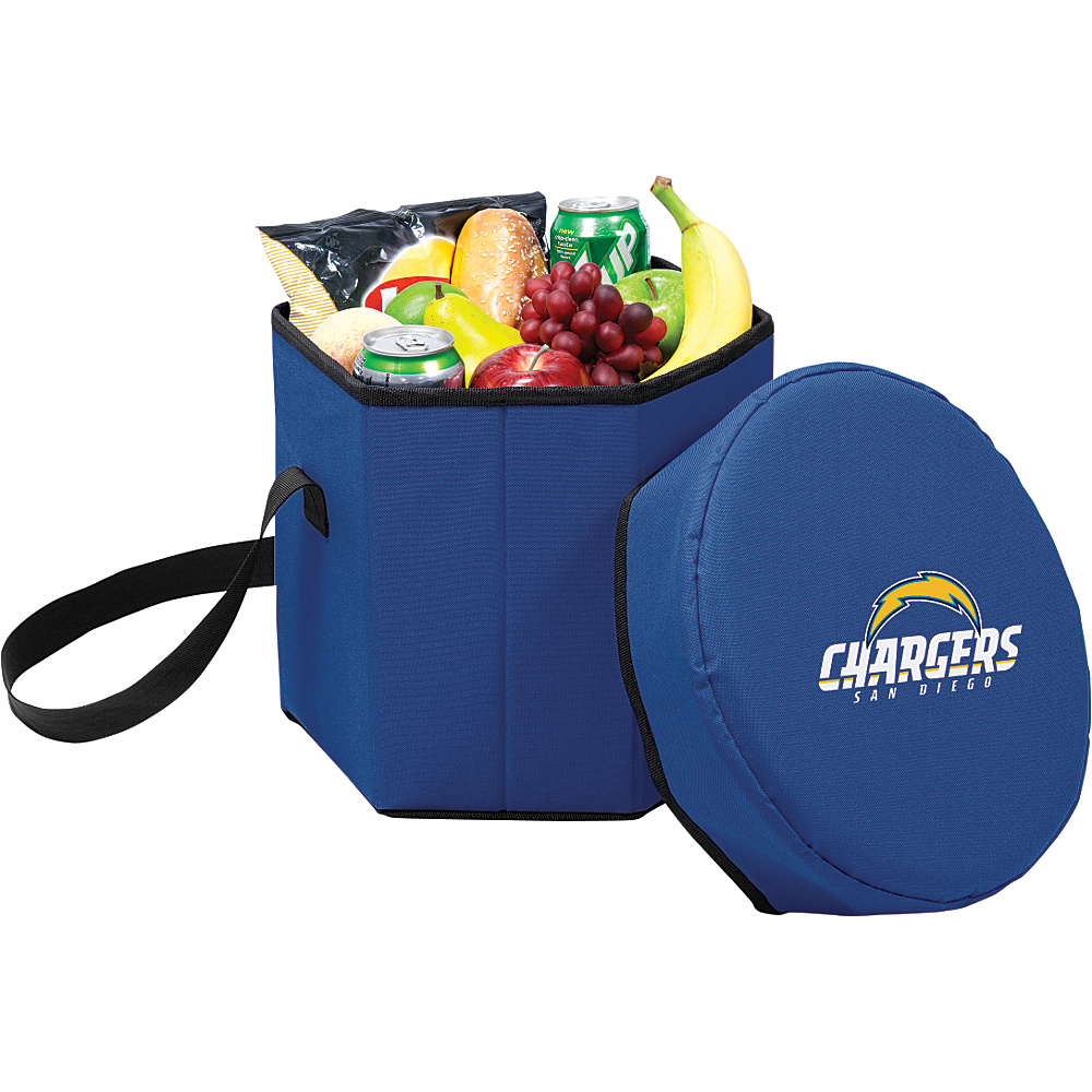 Picnic Time San Diego Chargers Bongo Cooler San Diego Chargers Navy Picnic Time Travel Coolers