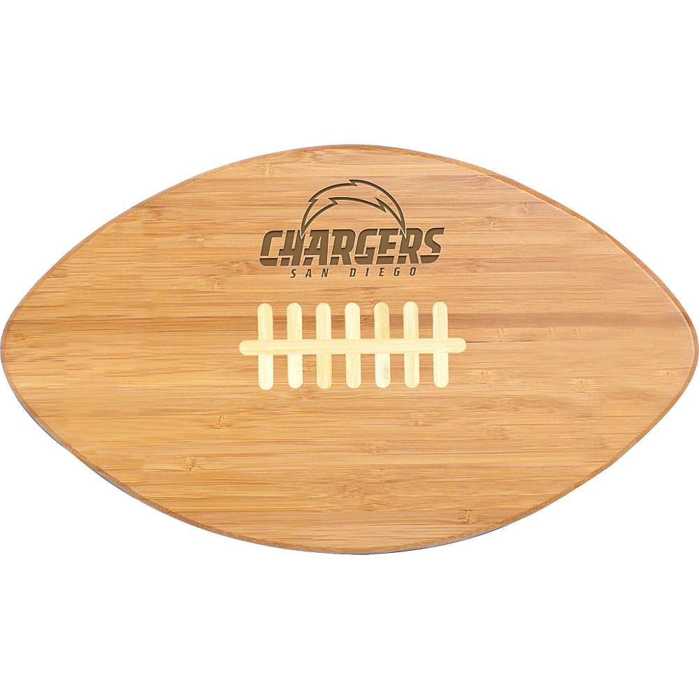 Picnic Time San Diego Chargers Touchdown Pro! Cutting Board San Diego Chargers Picnic Time Outdoor Accessories