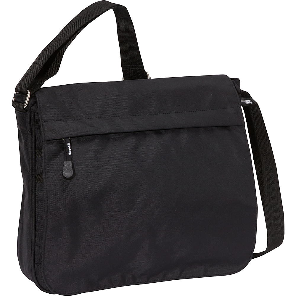 Derek Alexander Full Flap Shoulder Bag Black Derek Alexander Fabric Handbags