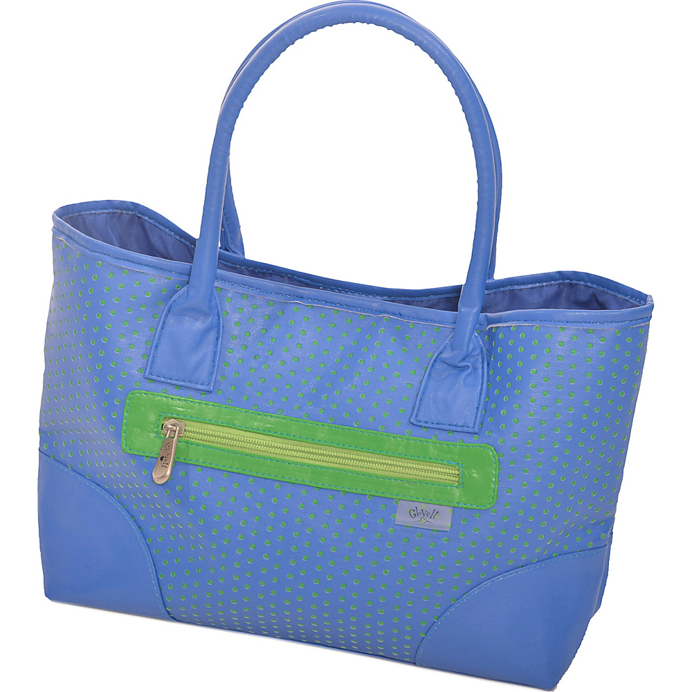 Glove It Signature Collection Mid Size Tote Bag Blue Green Perf Glove It All Purpose Totes