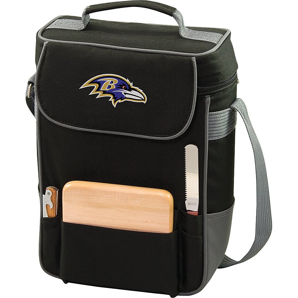 Picnic Time Baltimore Ravens Duet Wine Cheese Tote Baltimore Ravens Picnic Time Travel Coolers