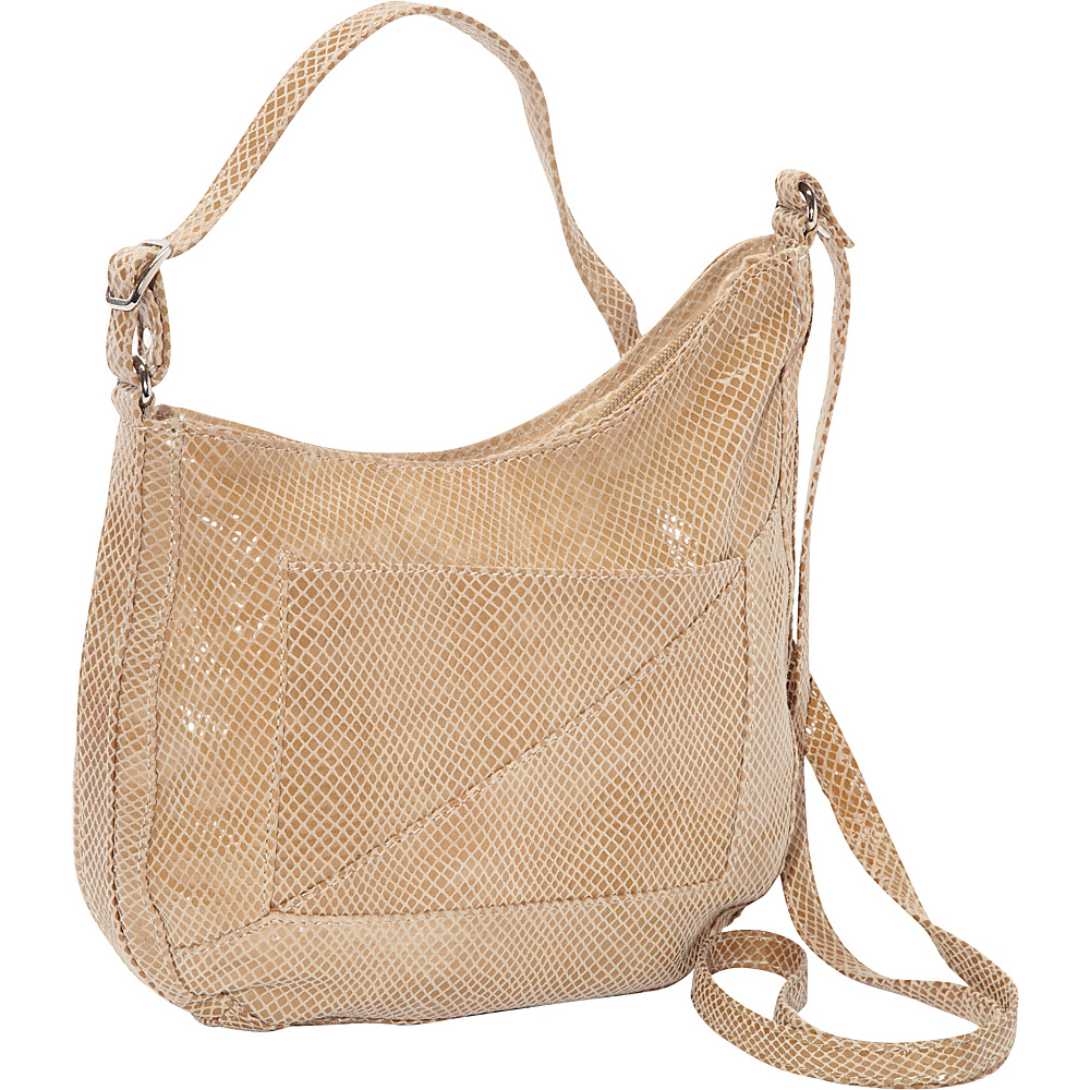 Latico Leathers Charlie Hobo Cream - Latico Leathers Leather Handbags