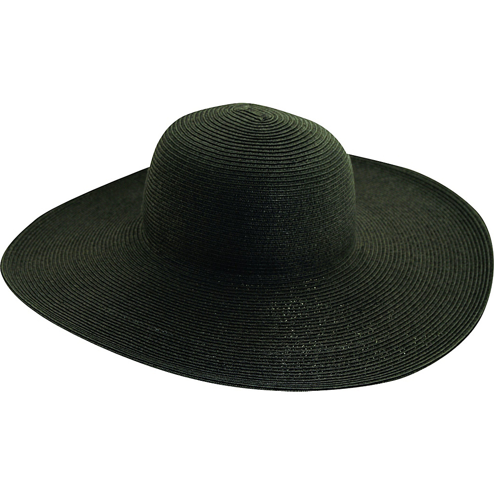Scala Hats Big Brim Paper Braid Black Scala Hats Hats Gloves Scarves