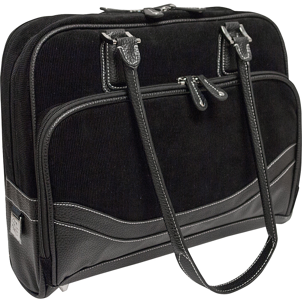 Mobile Edge Classic Corduroy Tote Small 14.1 15 Mac Black Mobile Edge Women s Business Bags