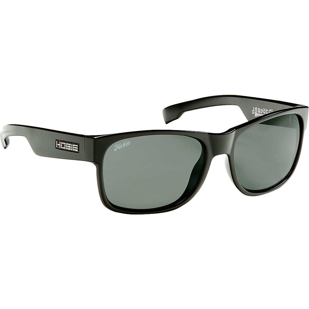 Hobie Eyewear Dogpatch Sunglasses Satin Black Frame With Grey PC Lens Hobie Eyewear Sunglasses