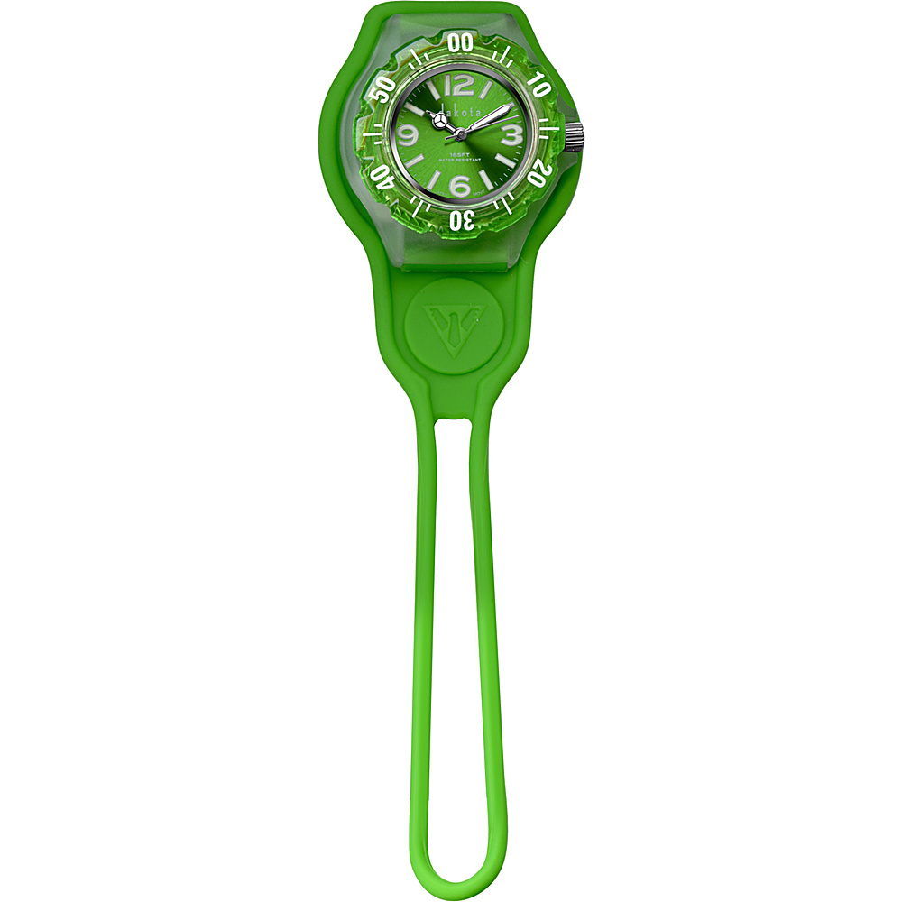 Dakota Watch Company Slip Thru Fob Green Dakota Watch Company Watches