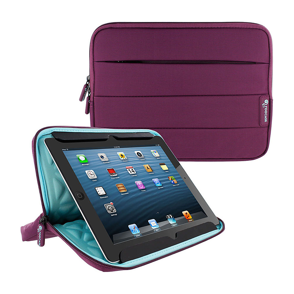 rooCASE Xtreme Super Foam Universal Sleeve for 8.9 10 Tablet Purple rooCASE Electronic Cases