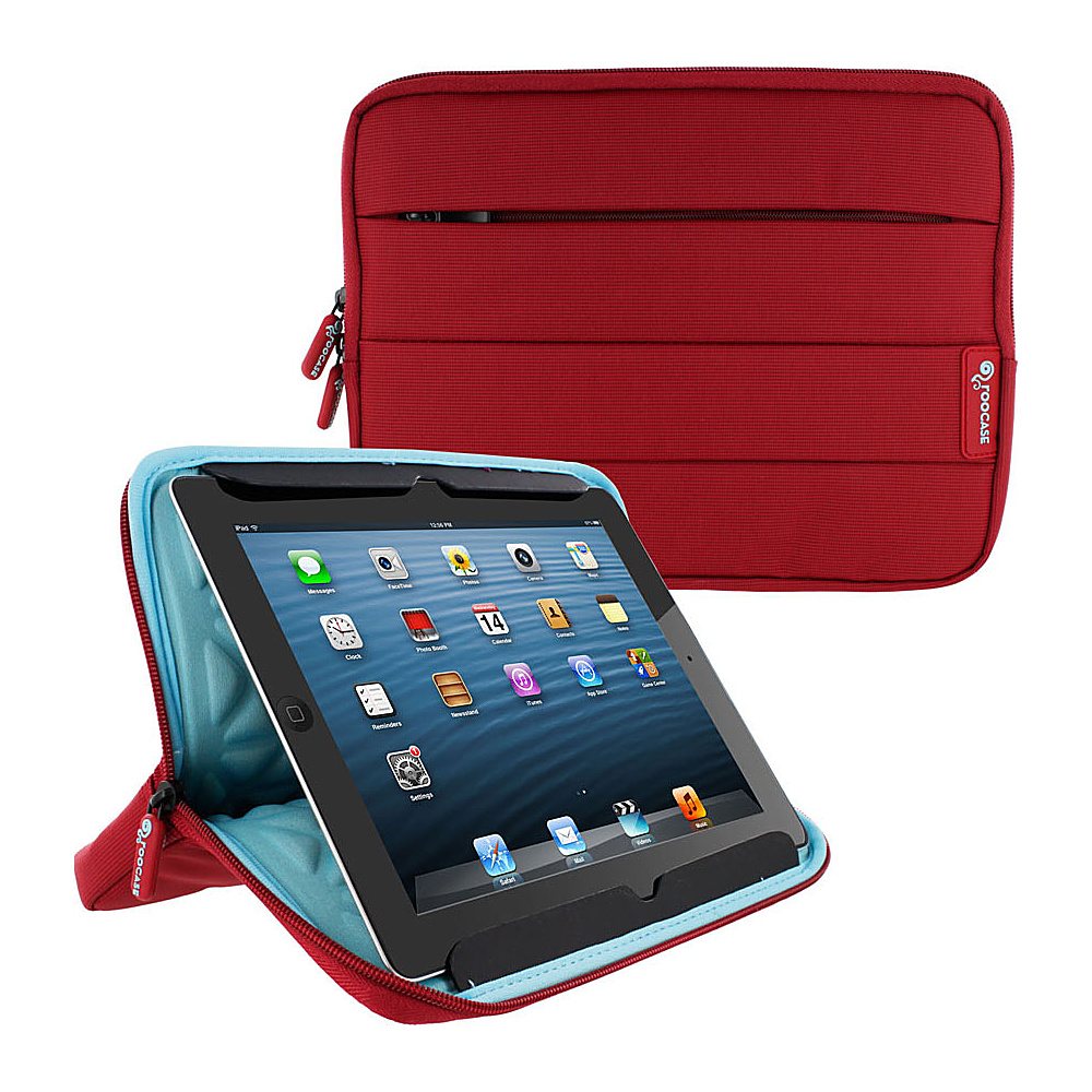 rooCASE Xtreme Super Foam Universal Sleeve for 8.9 10 Tablet Red rooCASE Electronic Cases