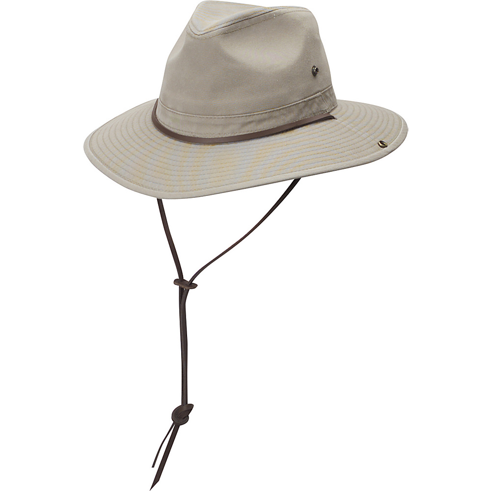 Scala Hats Big Brim Safari Khaki Medium Scala Hats Hats Gloves Scarves