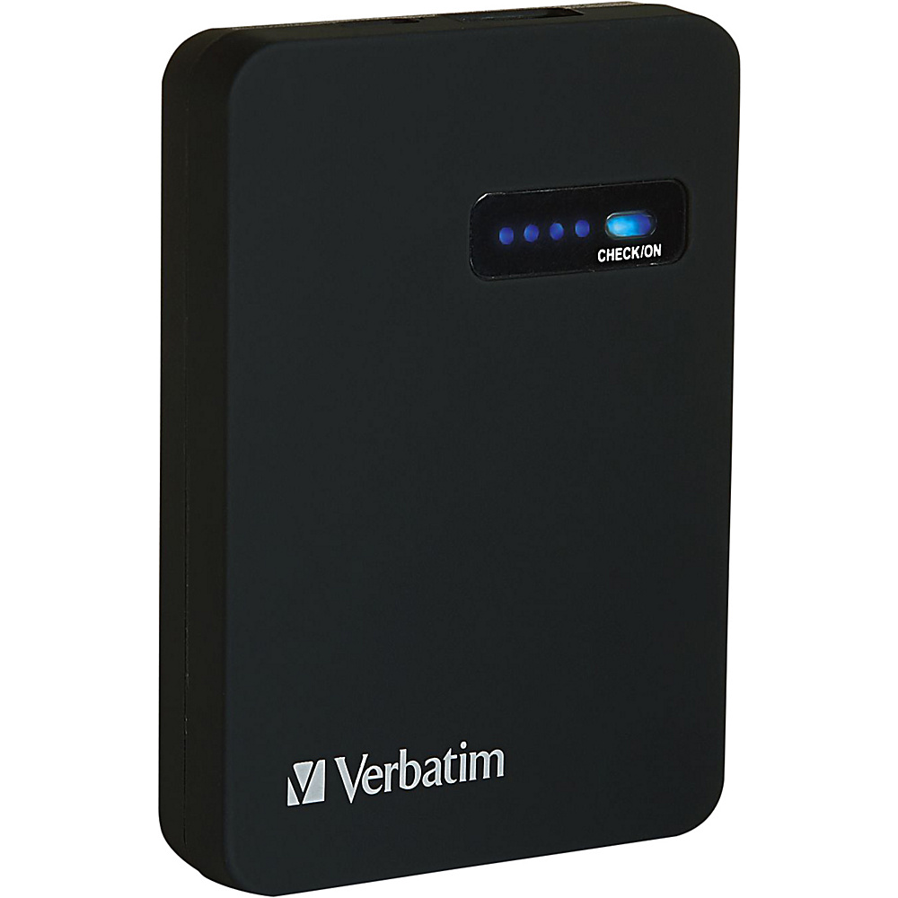 Verbatim Ultra Slim Power Pack Charger 1200 mAh Black Verbatim Portable Batteries Chargers