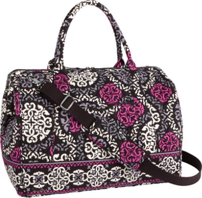 vera bradley frame travel bag