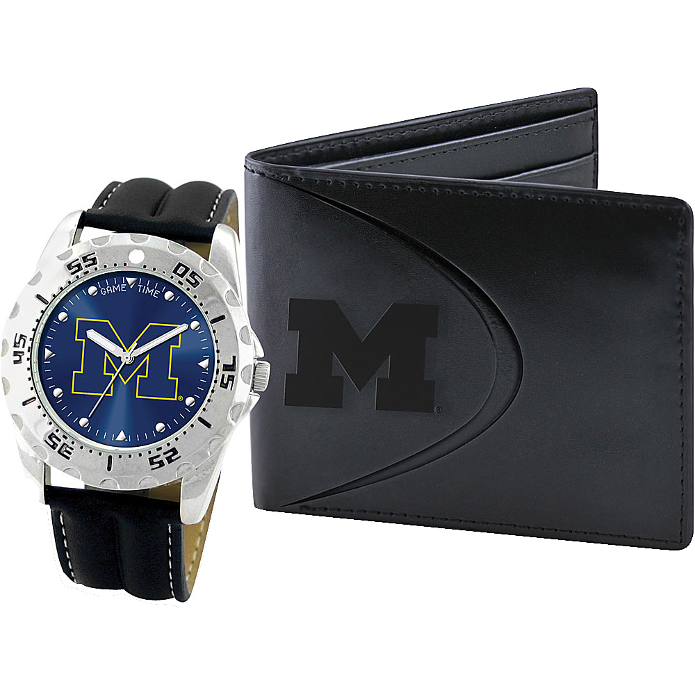 Game Time Watch Wallet College Michigan Game Time Watches