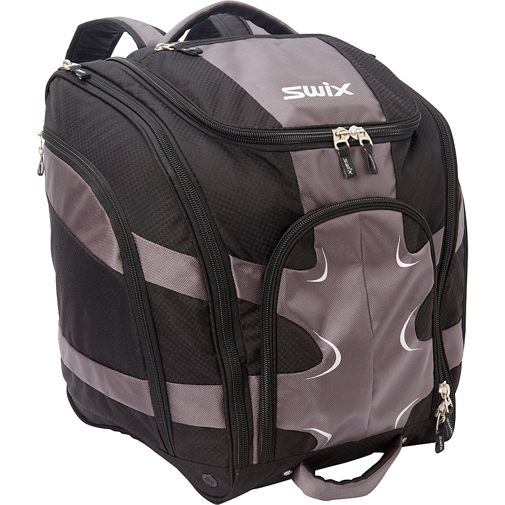 Swix Tri Pack Boot Bag Black Charcoal Swix Ski and Snowboard Bags