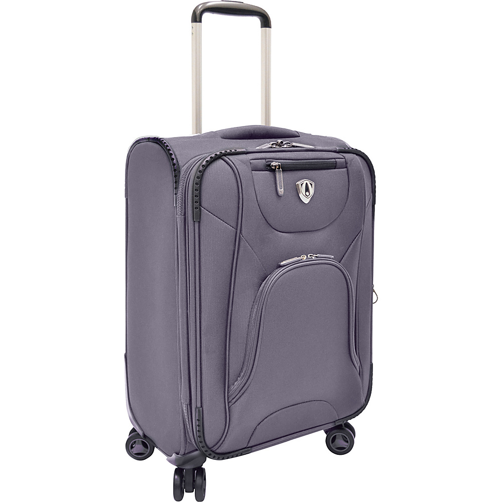 Traveler s Choice Cornwall 22 Spinner Luggage Gray Traveler s Choice Softside Carry On