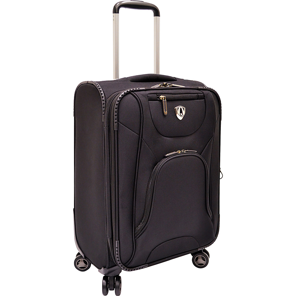 Traveler s Choice Cornwall 22 Spinner Luggage Black Traveler s Choice Softside Carry On