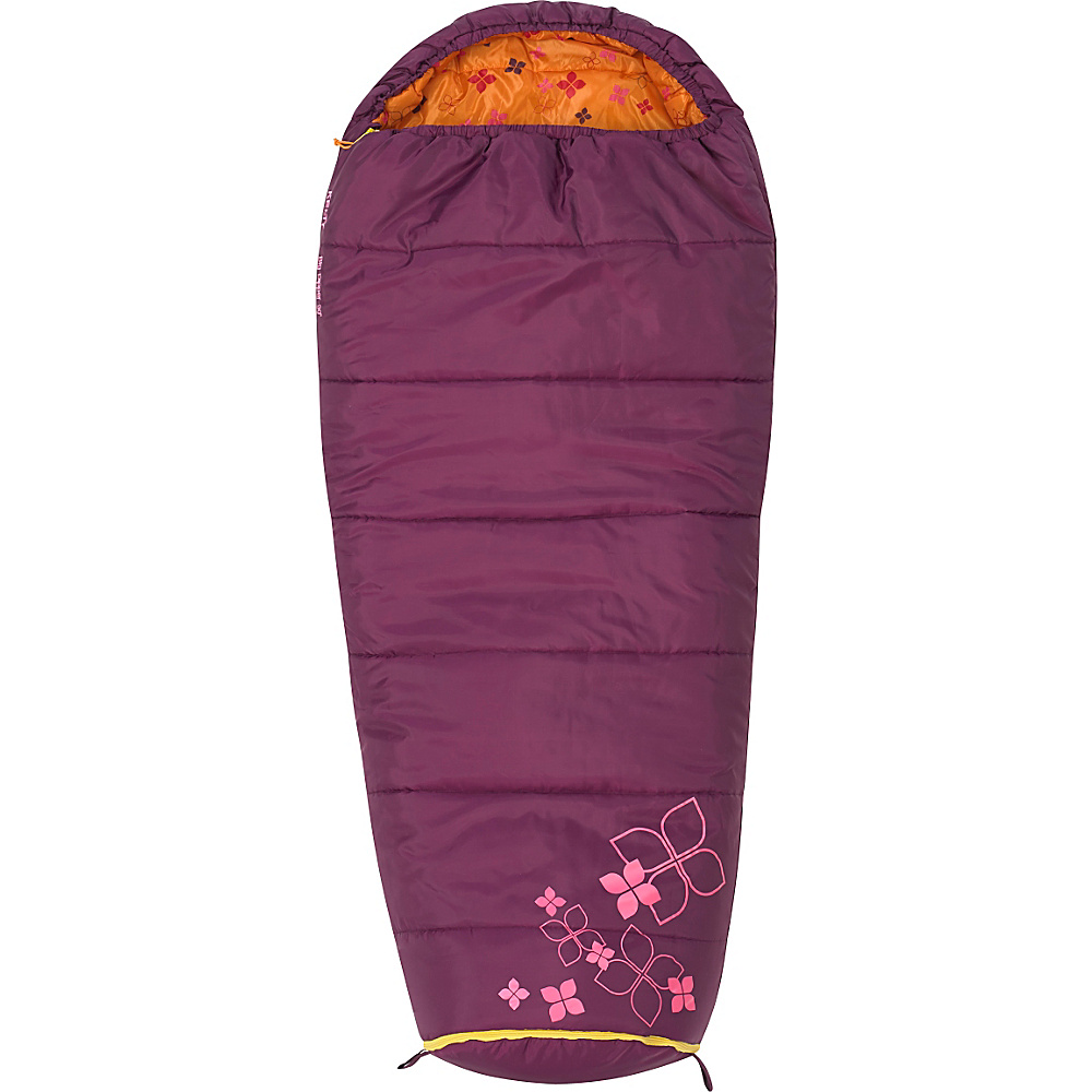 Kelty Big Dipper 30 Degree Sleeping Bag Short Right Hand Purple Potion Kelty Outdoor Accessories