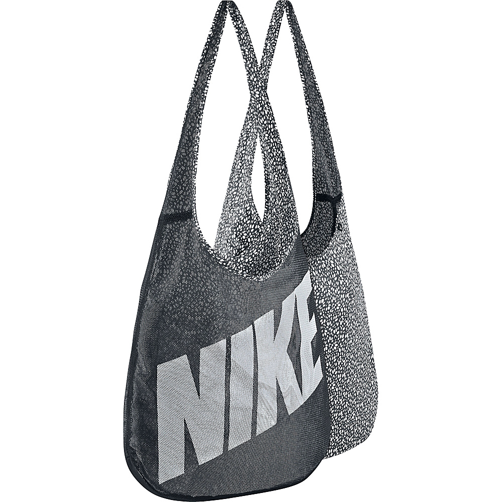 Nike Graphic Reversible Tote Black White White Nike Gym Bags
